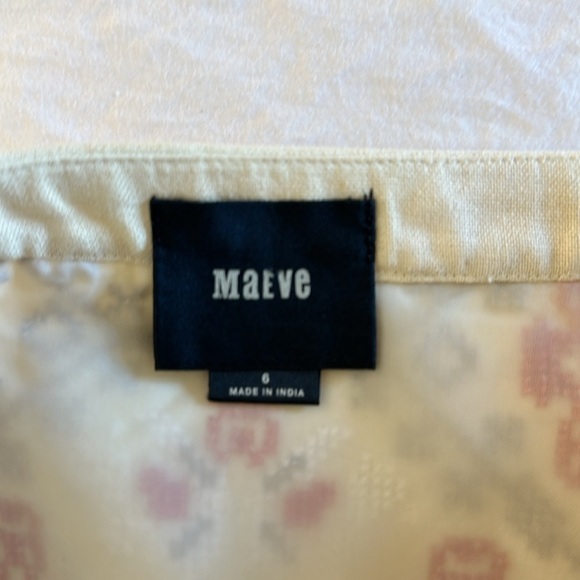 Maeve Cross Stitch Embroidered PomPom Skirt, 6 - Picture 7 of 9